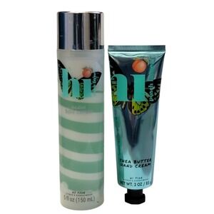 Hi Peach Layne Hi Tide Glow Body Lotion Shea Butter Hand Cream Citrus Sandalwood